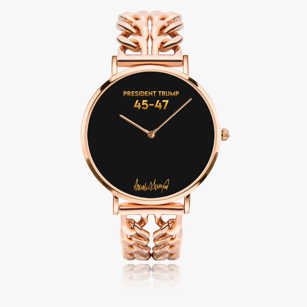 President Trump 45 - 47 Strap Quartz Watch