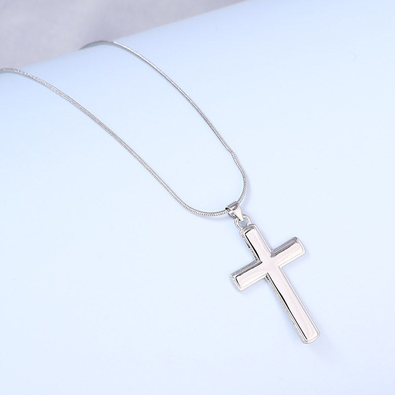 Sterling Silver 47 President “In God We Trust” Crossc